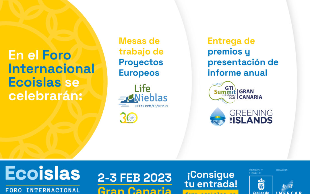 Ejemplos de buenas prácticas y desarrollo de proyectos innovadores complementan el programa del I Foro Internacional Ecoislas